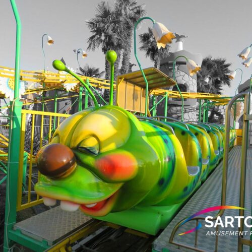 crazy worm Sartori Rides family kiddie rides
